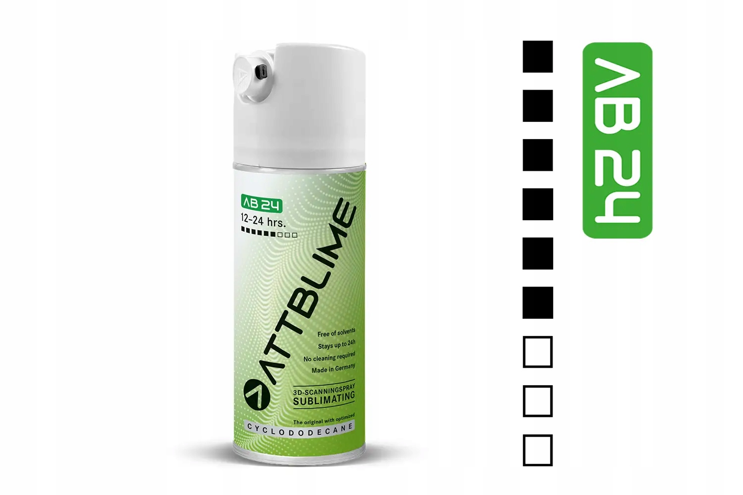 Zmizící sprej pro 3D skenování Attblime AB24