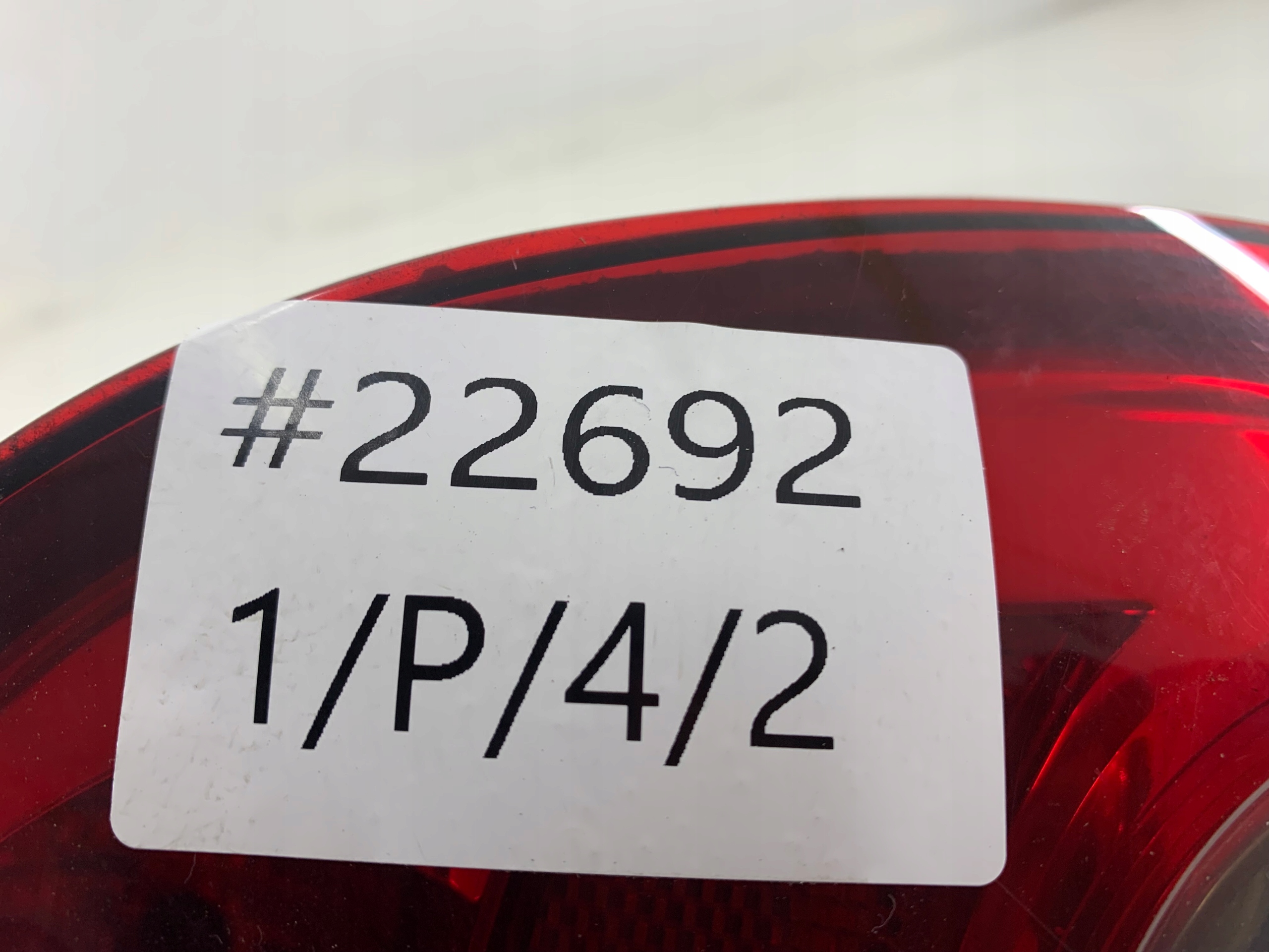 CITROEN C5 and sedan light left rear part