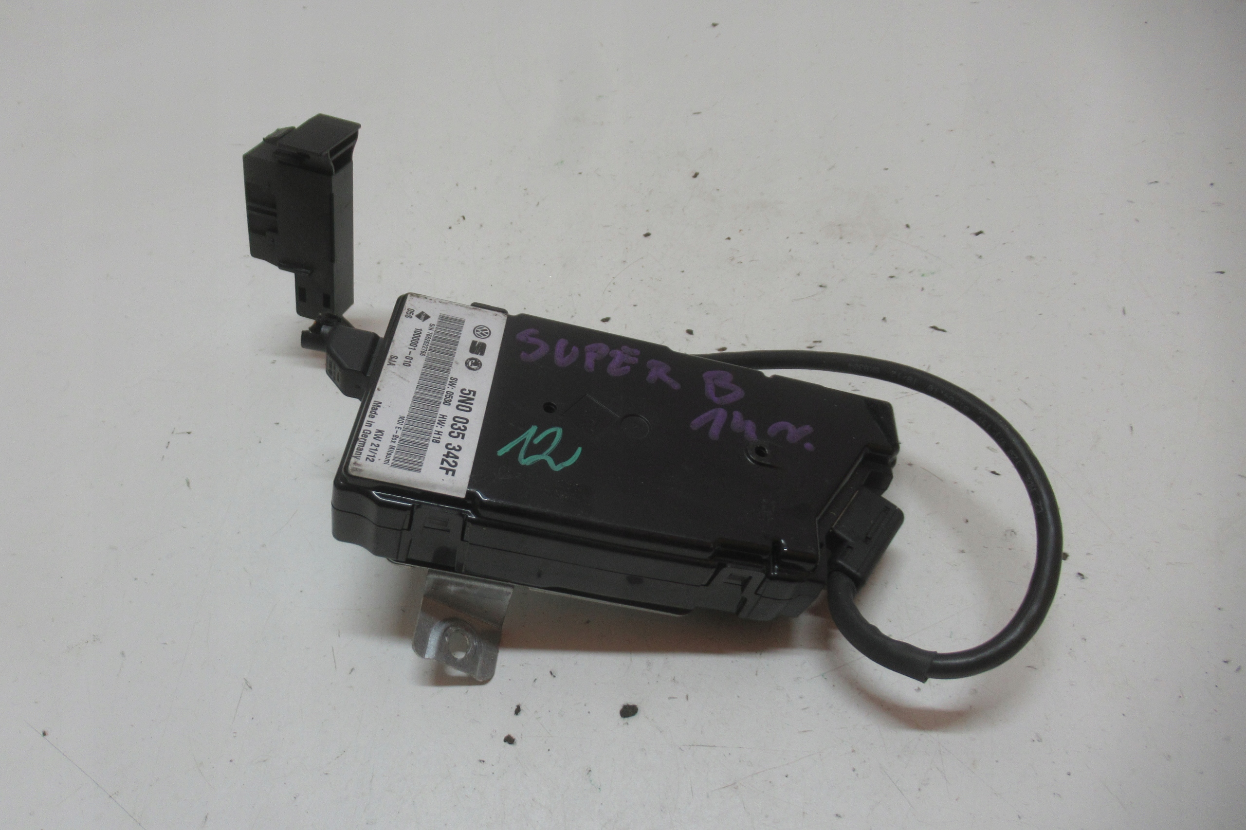 SKODA SUPERB II 12R modulo INTERFACE 5N0035342F