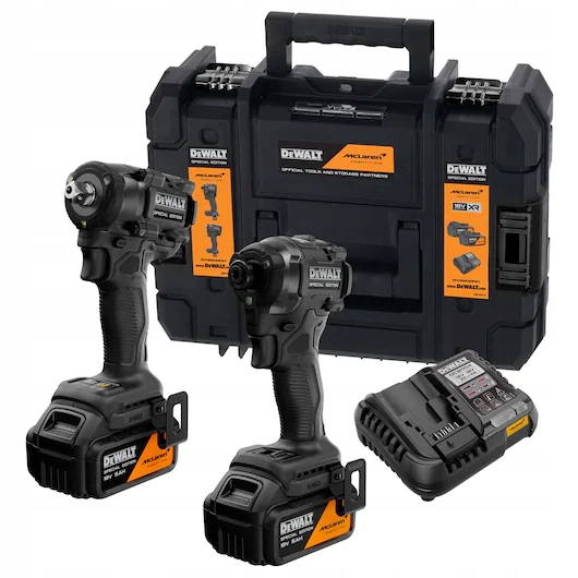 Zestaw Mclaren 18V Xr Zakrętarka Klucz Udarowy 2*5.0AH DCK2224MP Dewalt