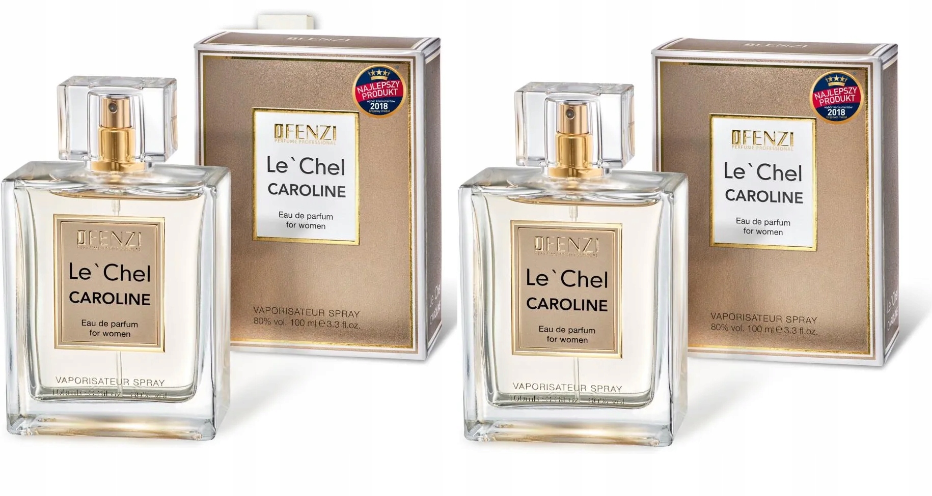 Jfenzi Le'chel Caroline 2x100 ml dámská parfémovaná voda