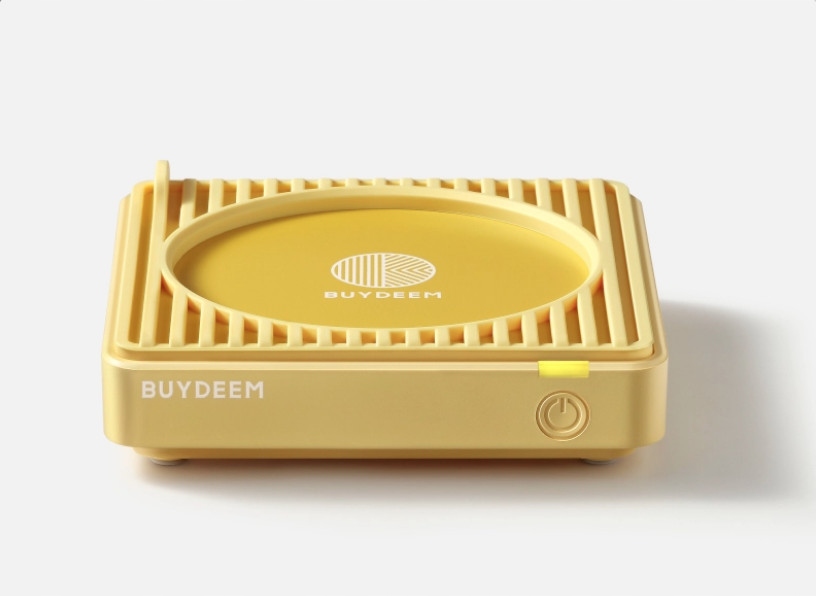 BUYDEEM Podstawka grzewcza, OA2001, Mellow Yellow — 3
