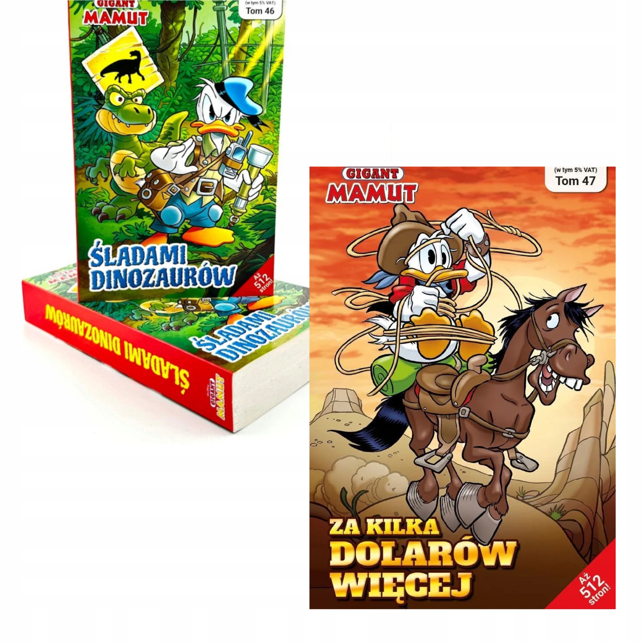 Komiksy Gigant Mamut Tom 1 i 2/2026 Kaczor Donald dzień dziecka