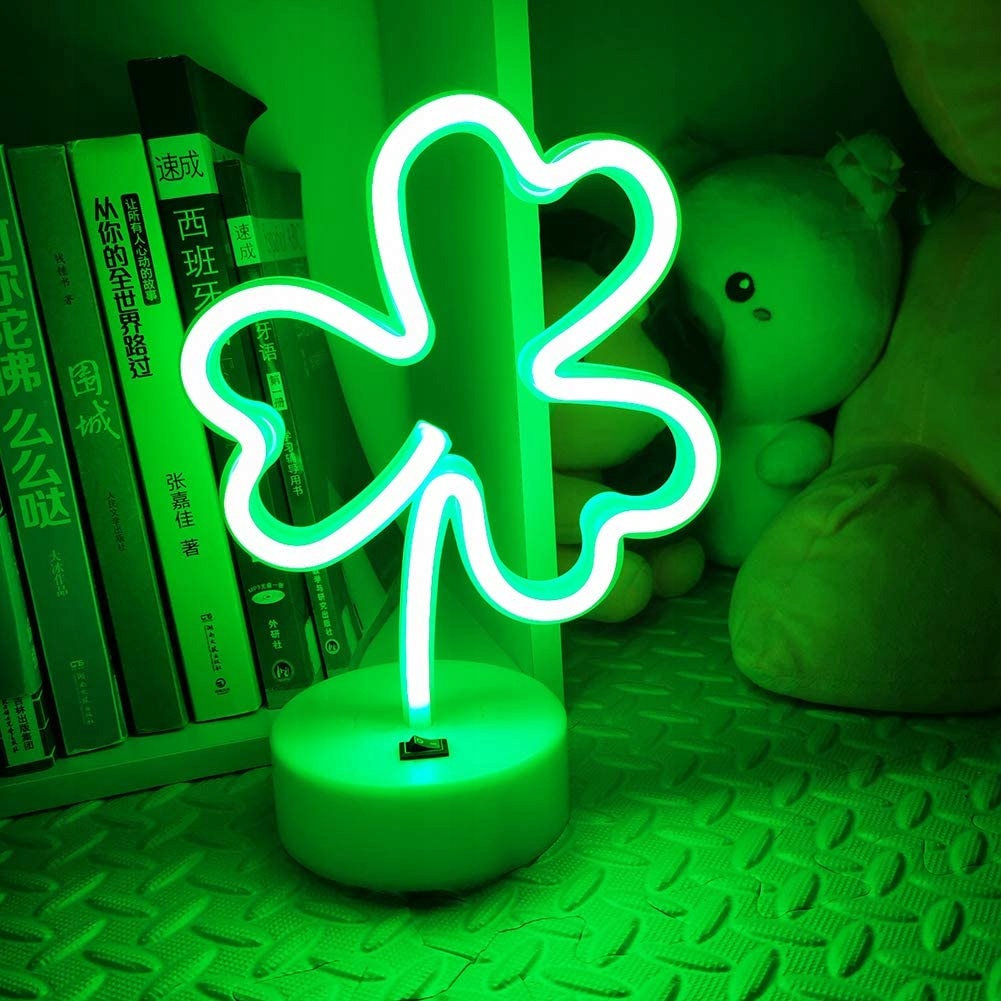 Lampka LED NEON KONICZYNA SZCZĘŚCIE USB/BATERIE Kod producenta ZAB-42