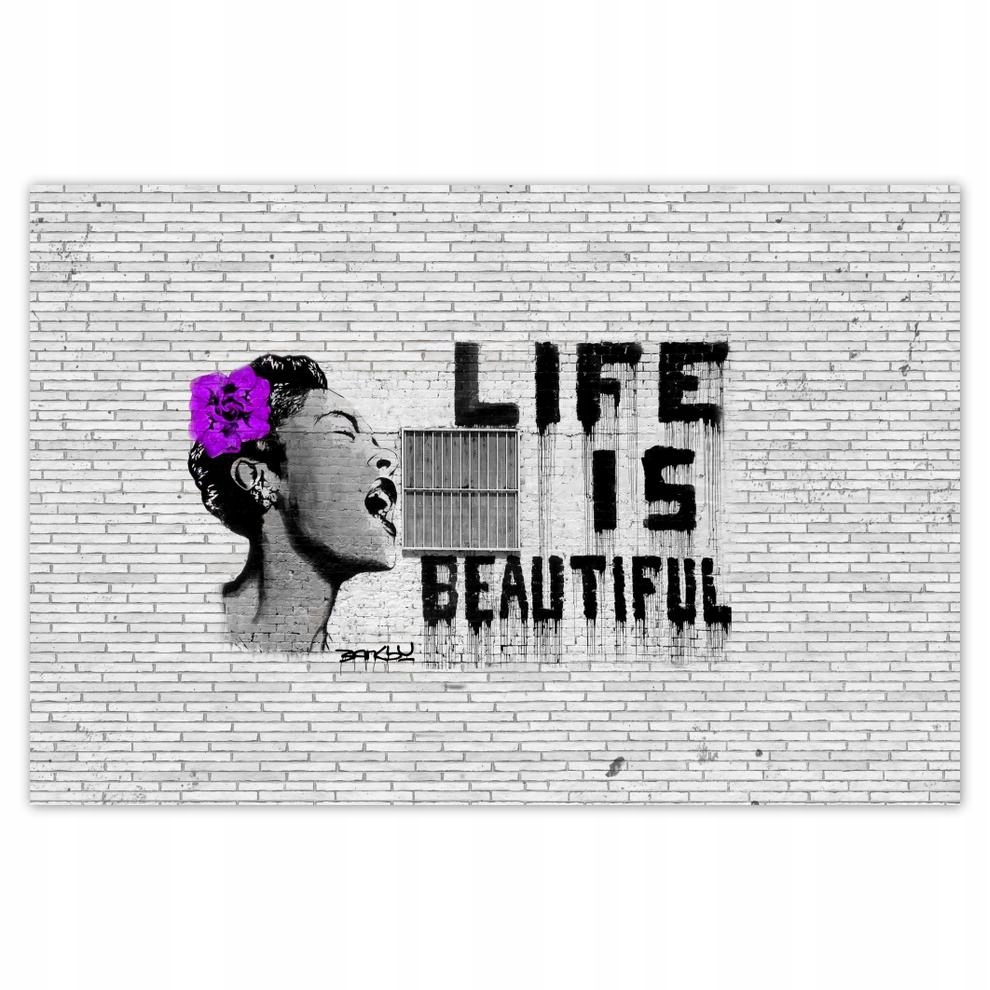 

Plakat 93x62 Banksy Life is beautiful