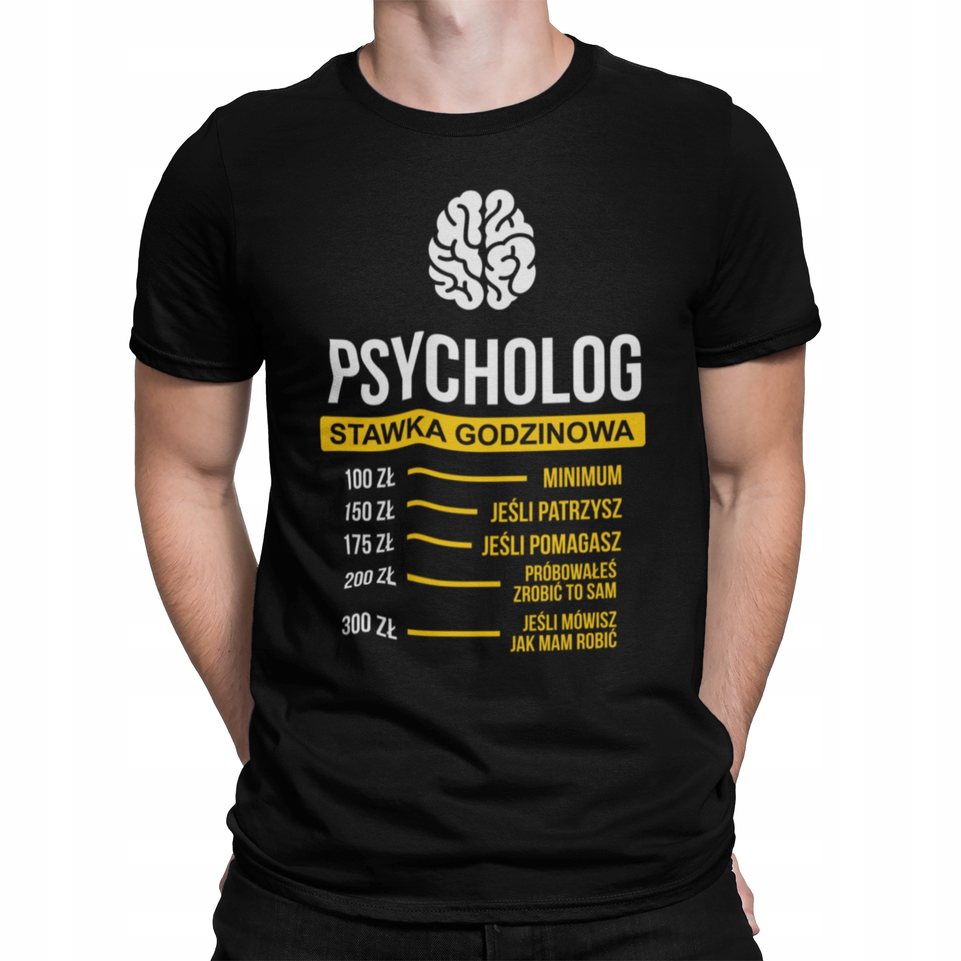 

Koszulka Psycholog Stawka Godzinowa Prezent