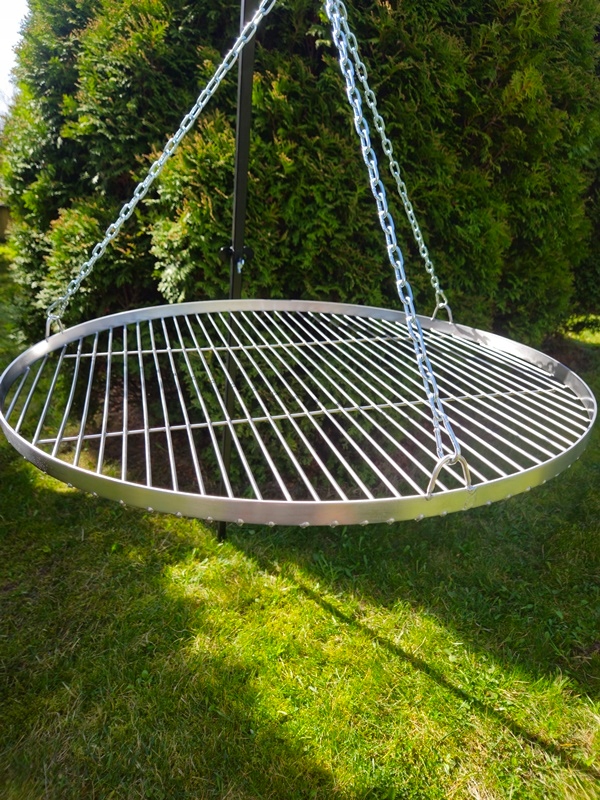 NIERDZEWNY RUSZT DO GRILLA FI70 OKRĄGŁY WISZĄCY Producent inna