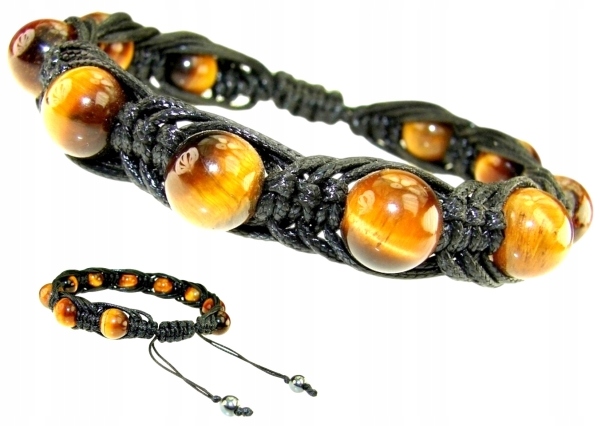 

Bransoletka Męska Tygrysie Oko - Arizona - XL