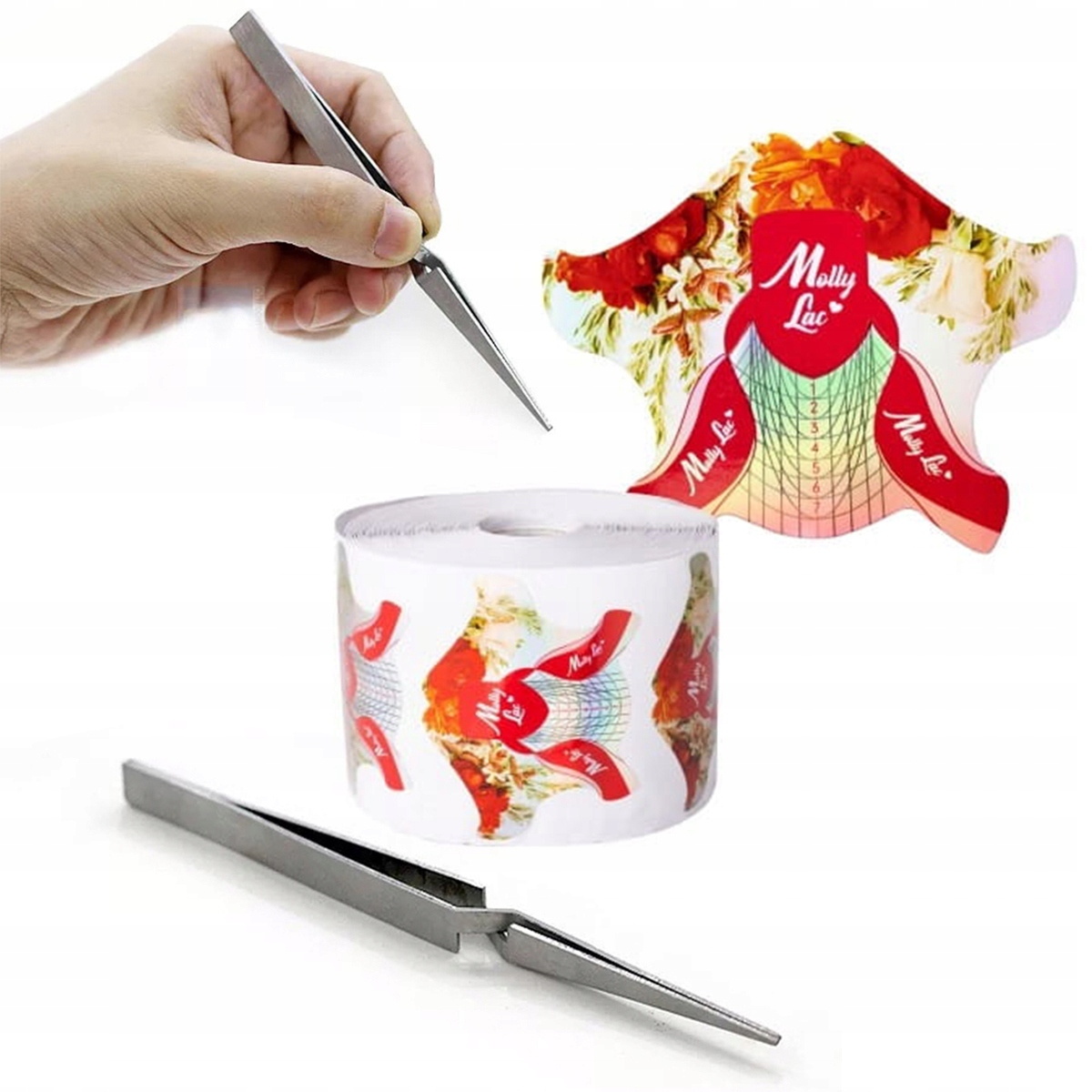 

Szablony formy 500 do paznokci Migdał zaciskarka