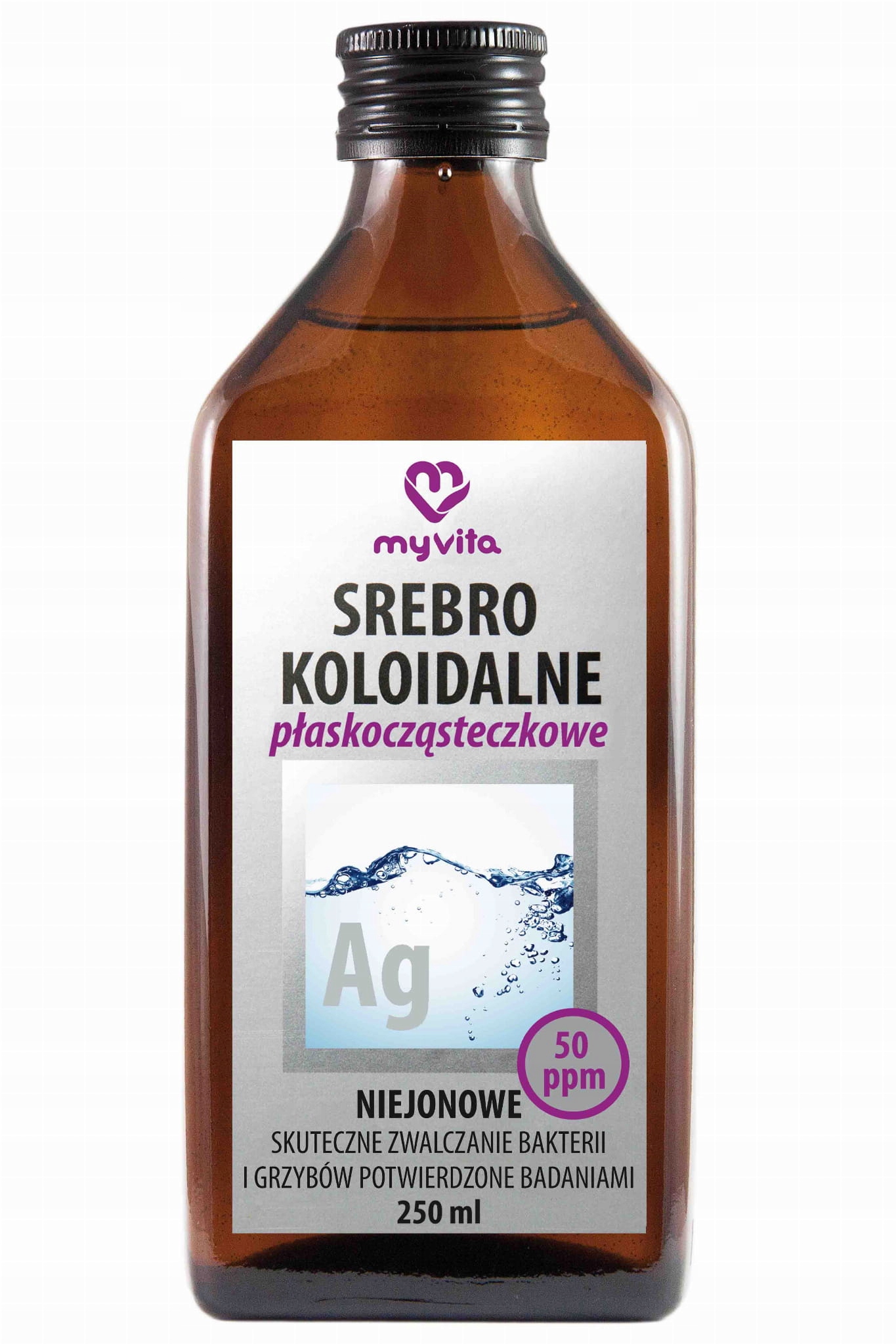 

Srebro Koloidalne Łuszczyca, skóra 250ml My Vita
