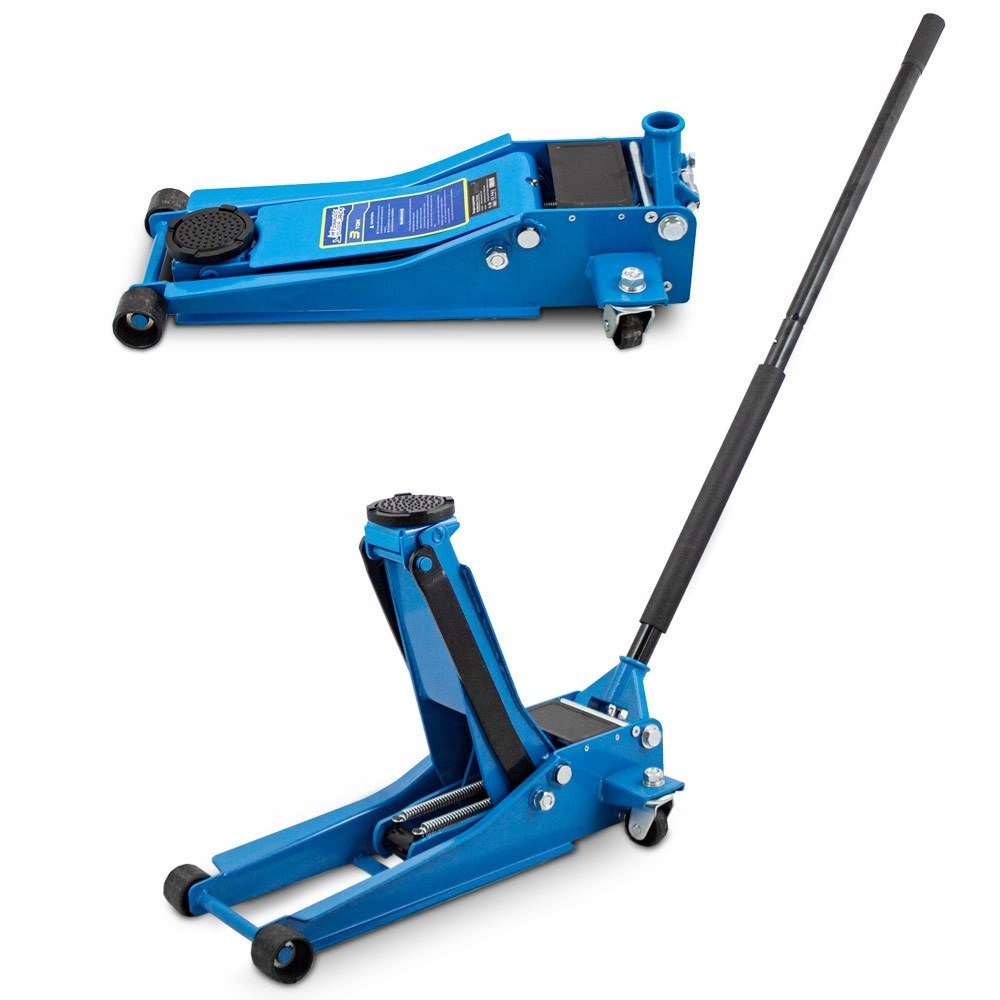 Hydraulický Hever 3t s nízkým profilem, dílenský zvedák 8 cm