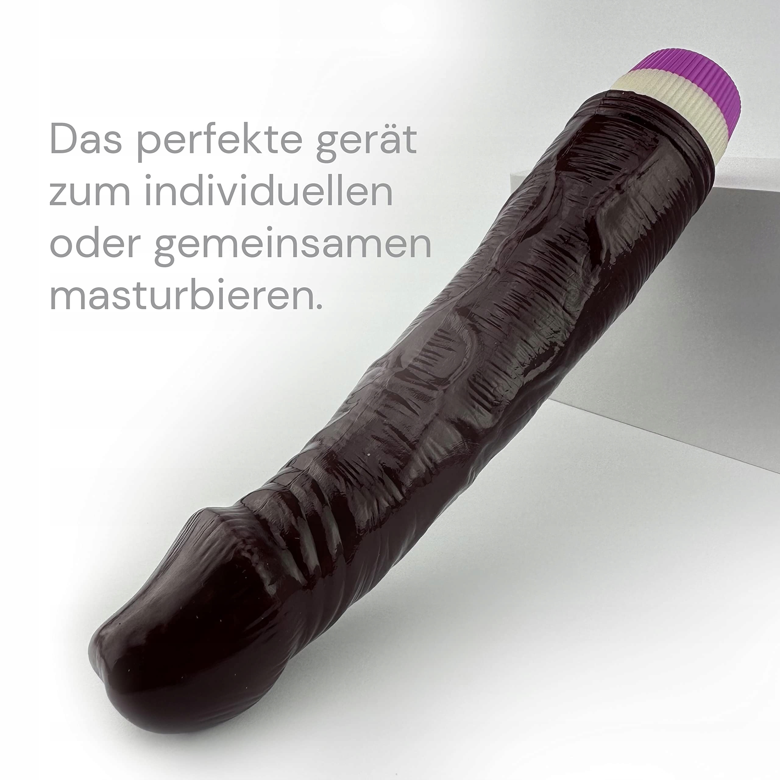FOPS Wibrator Dildo Dla Kobiet 22cm Realistyczny Silne Wibracje — miniatura 3