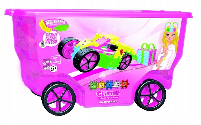 

Clics Glitter Rollerbox CB415 400EL Błyszczące