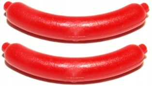 

31253a Lego 33078 4520952 hot dog czerwony 2szt