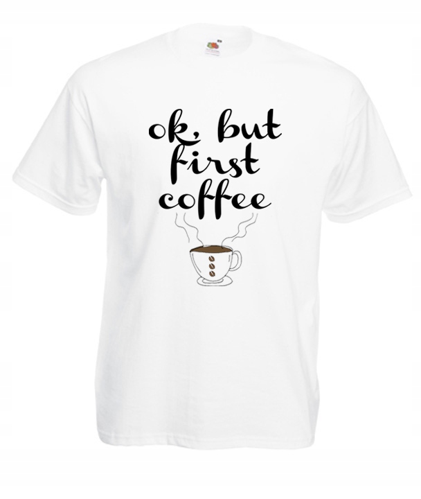 

L Koszulka Męska Kawa Coffeholic Coffee Kawosz