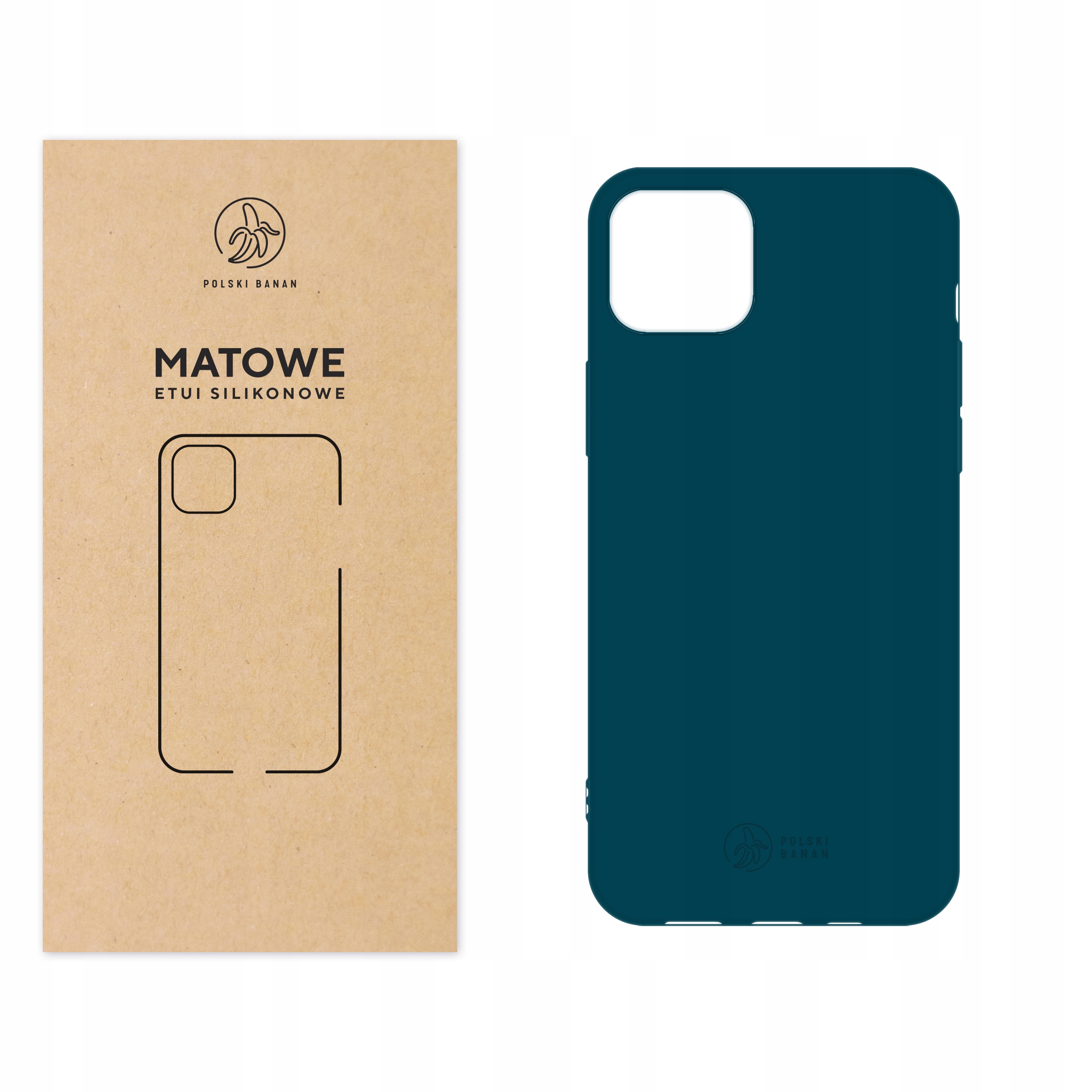 

Etui Matowe do iPhone 13 morskie