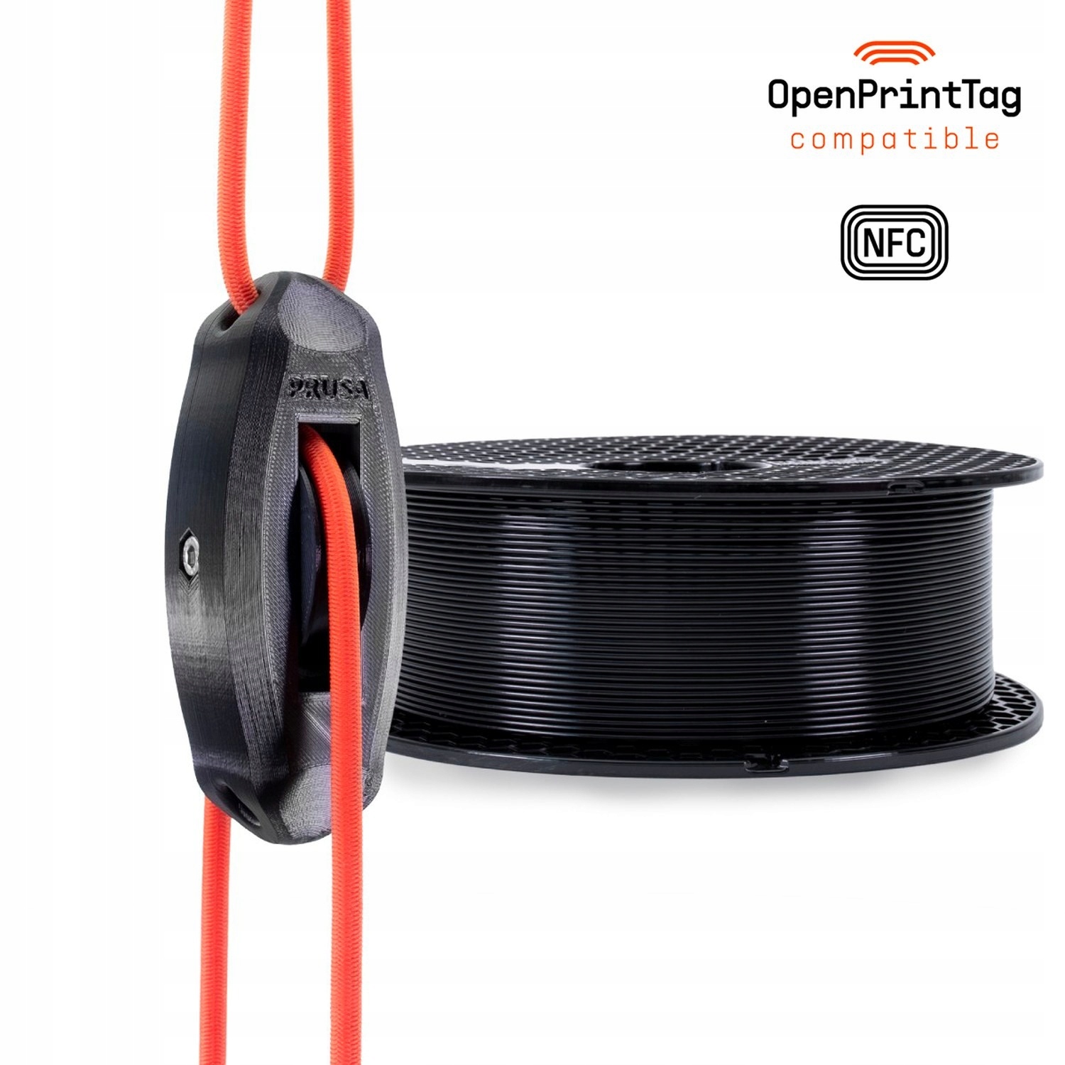 Filament Prusament Prusa Research Pc Blend Jet Black 1,75mm 970g Czarny Nfc