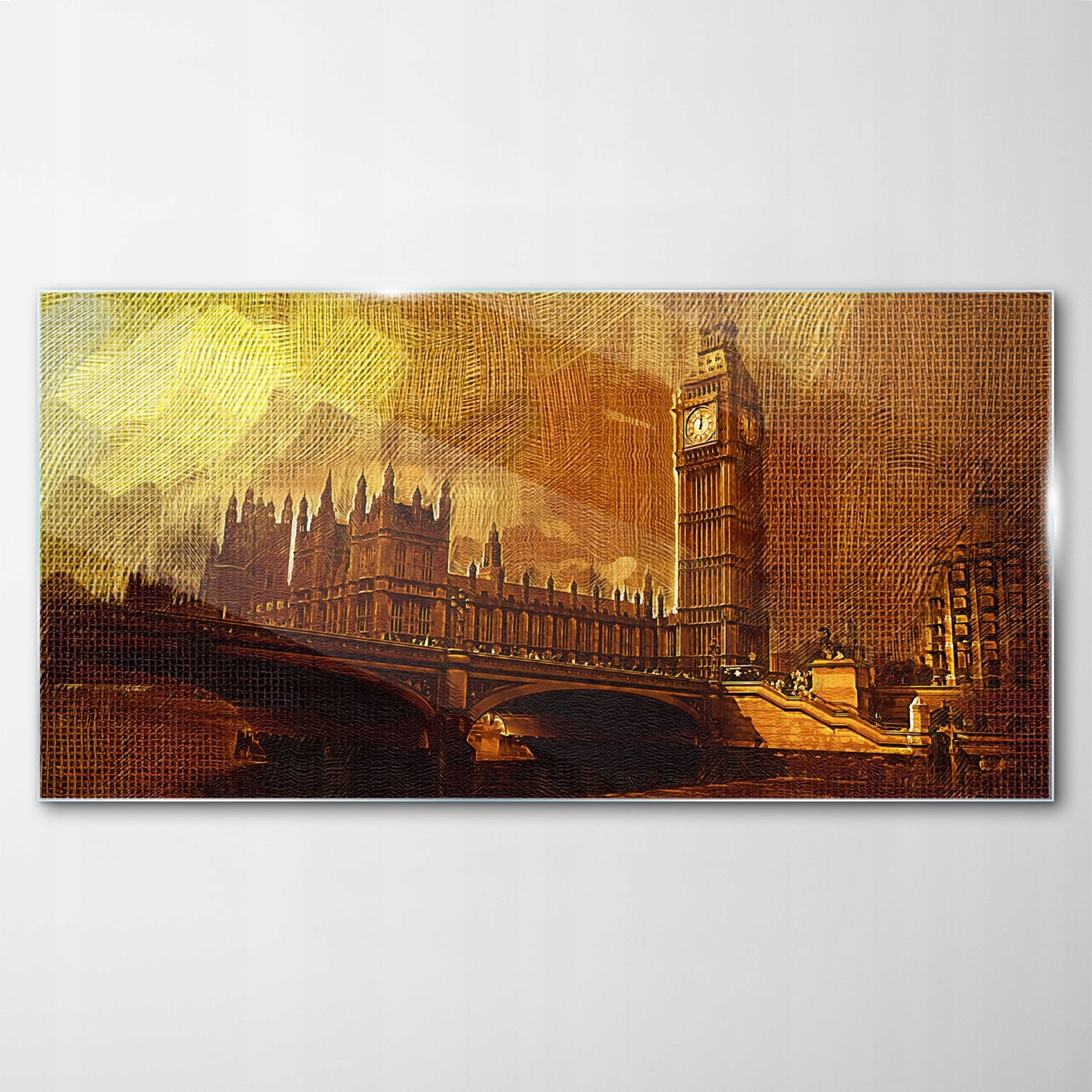 

Obraz na Szkle Dekor Londyn Most Miasto 120x60