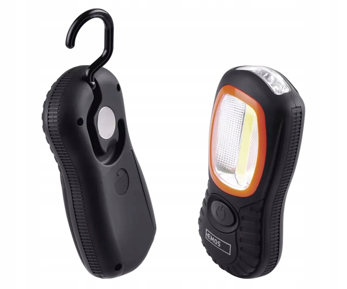 

Latarka Emos Cob LED+3 Led P3883 3xAAA 150lm