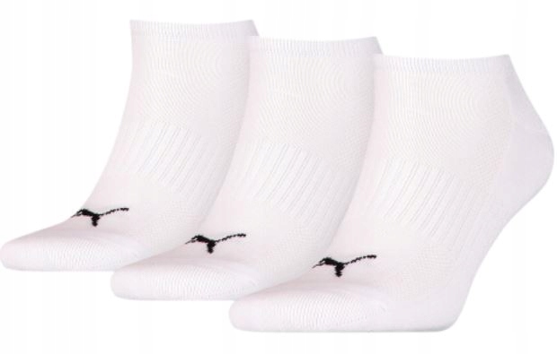 Skarpety bawełniane PUMA 90794202 3PAK białe 43-46