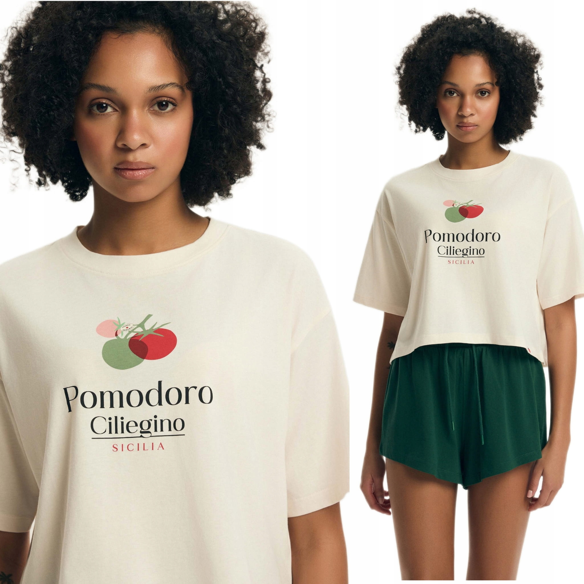 Piżama damska Henderson Dessie 77X bawełna 100% , wiązana w pasie , XL