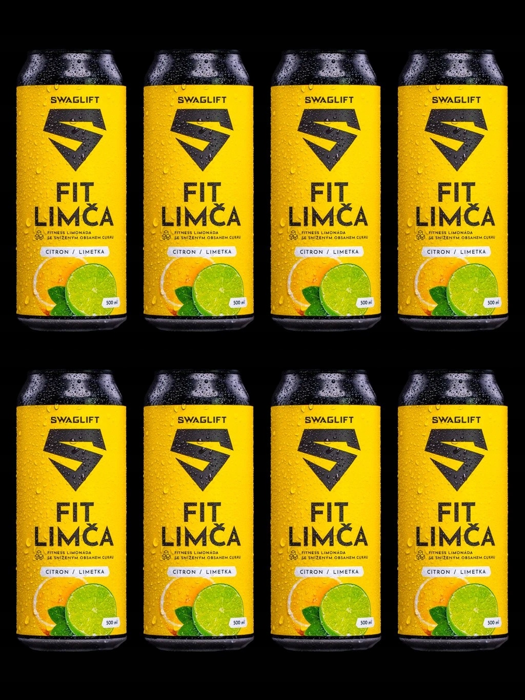 Swaglift Fitlimča Citron a limetka 8x500 ml