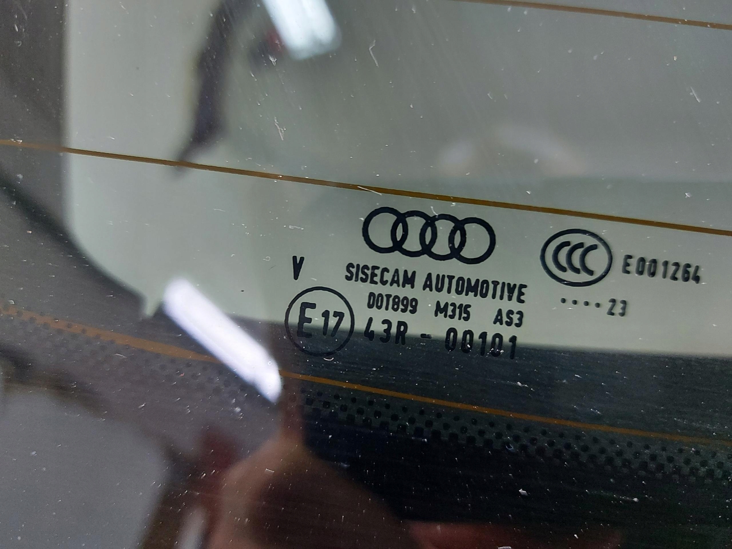 Audi RSQ3 Q3 83A 2022r trunk door boot complete grey LZ7S