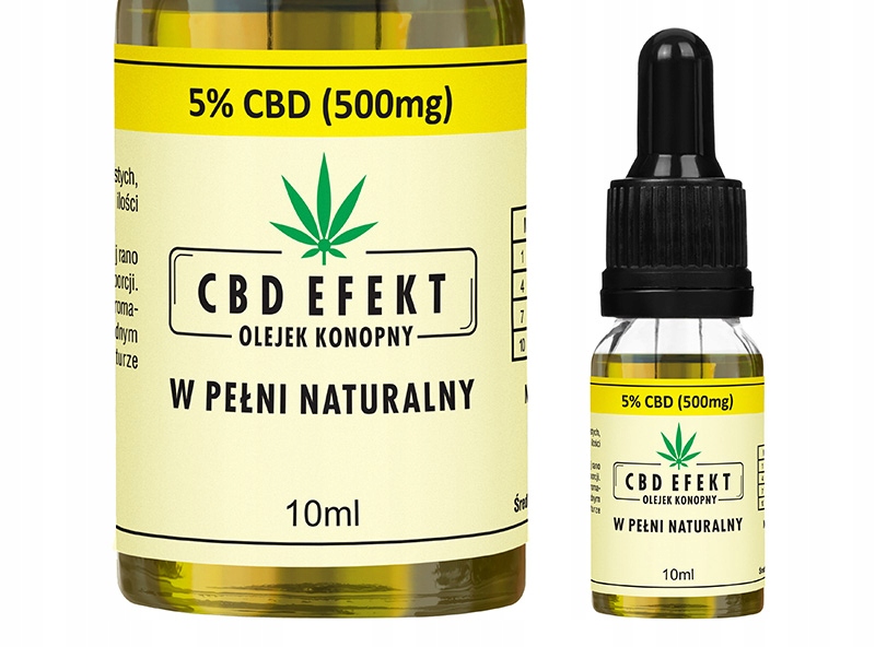 

Olejek Konopny Cbd 5 % 500 mg Certyfikat