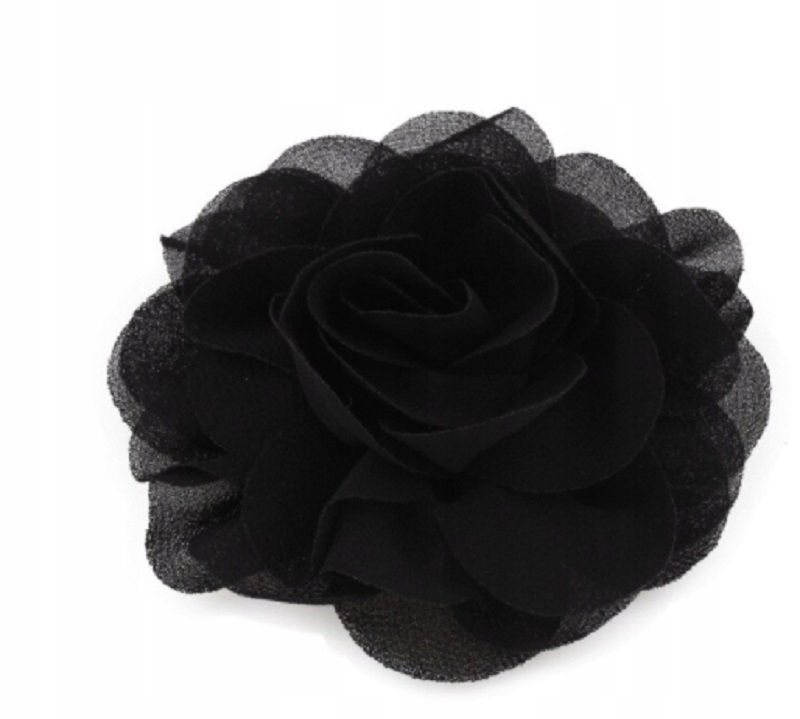 

Spinka Róża Do Włosów Dla Dziewczynki Czarna