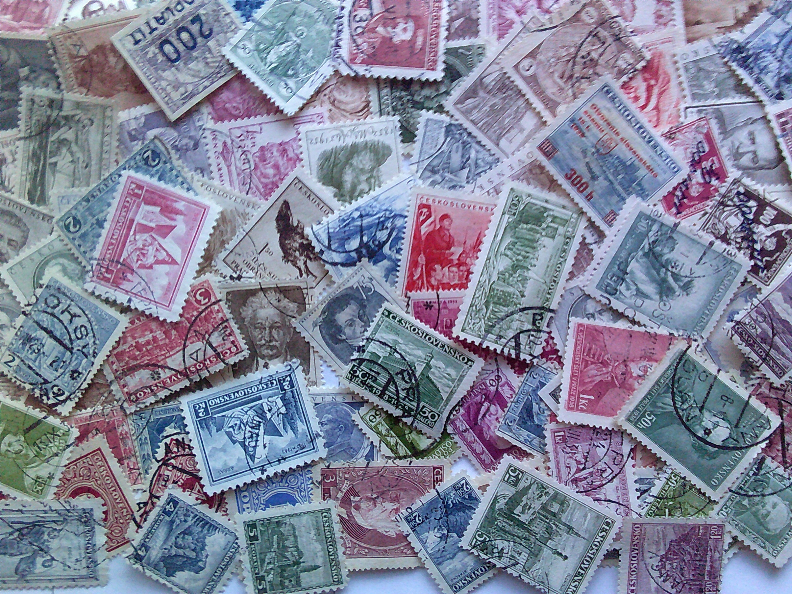 CZECHOSŁOWACJA - STARE i NOWSZE - 100 SZT !!!!!!