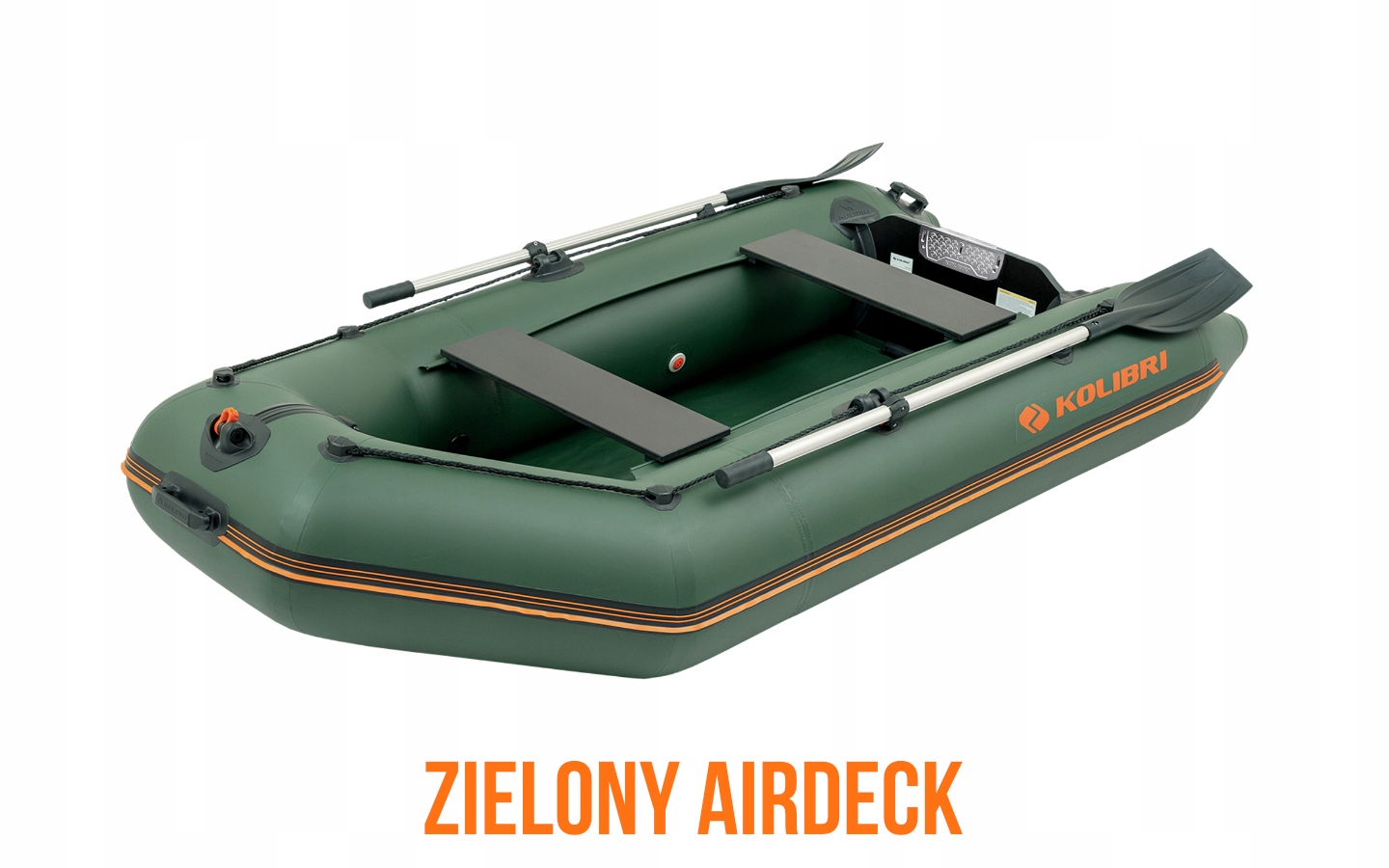 Ponton Wędkarski Turystyczny Kolibri KM-300 Airdeck Zielony