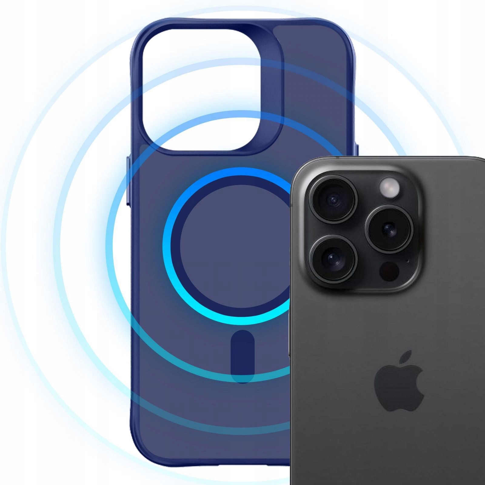 Apple Iphone 16 Pro Max 3MK Smoke Magcase Blue