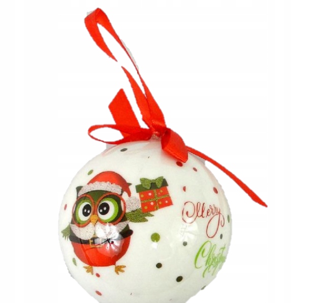 

Bombka Na Choinkę mikołaj ozdoba zawieszka