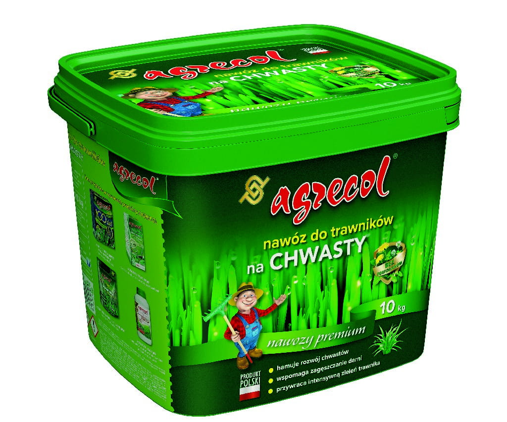 

Nawóz do trawników zachwaszczonych 10kg Agrecol