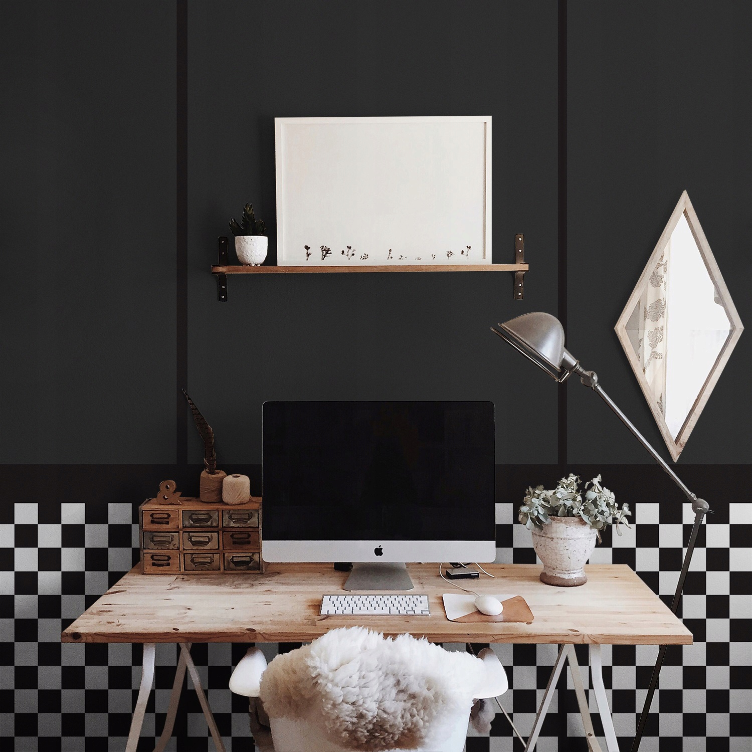 

Fototapeta flizelina Wzór kwadratów 254x184 + klej