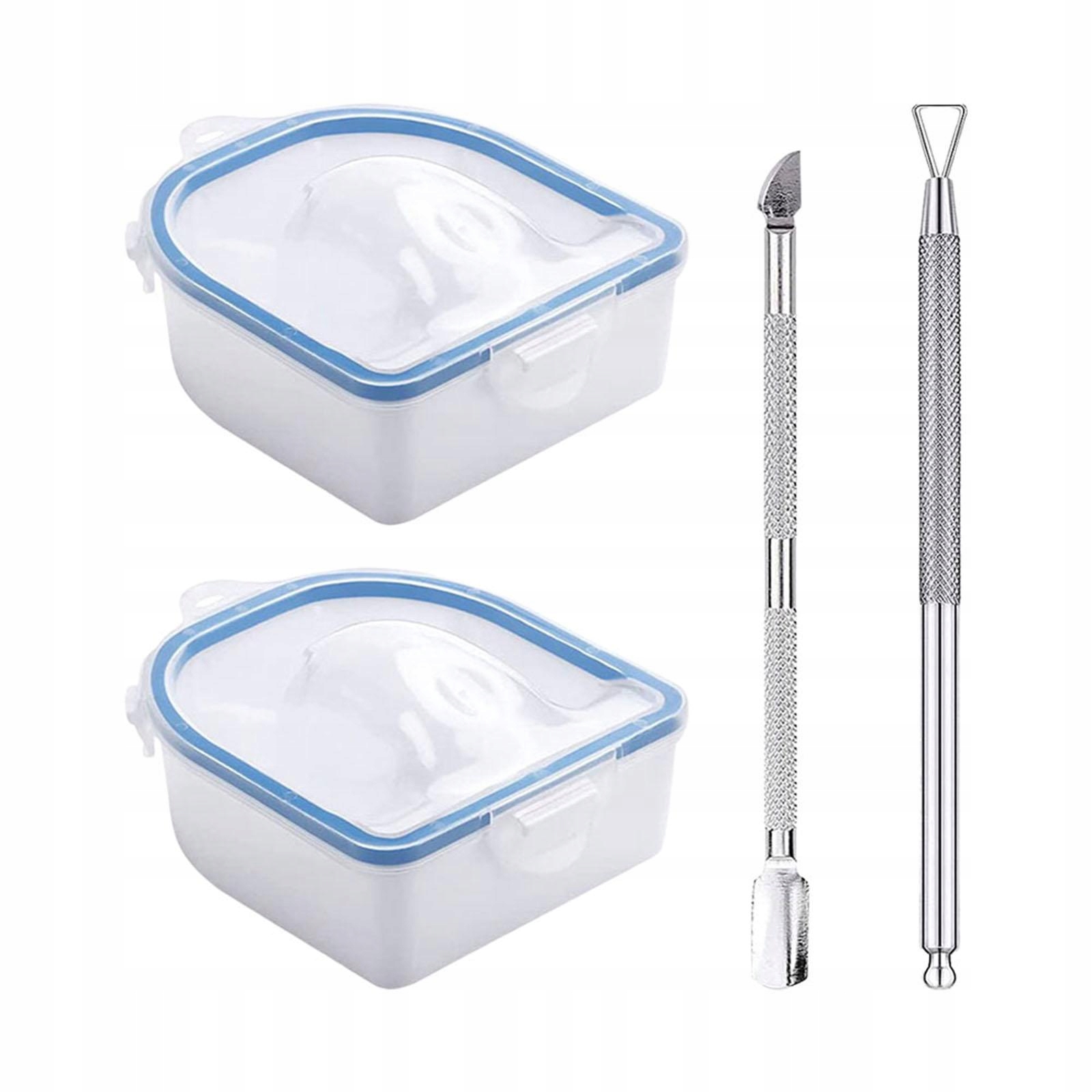 2x Miski do moczenia paznokci Dip Powder Remover