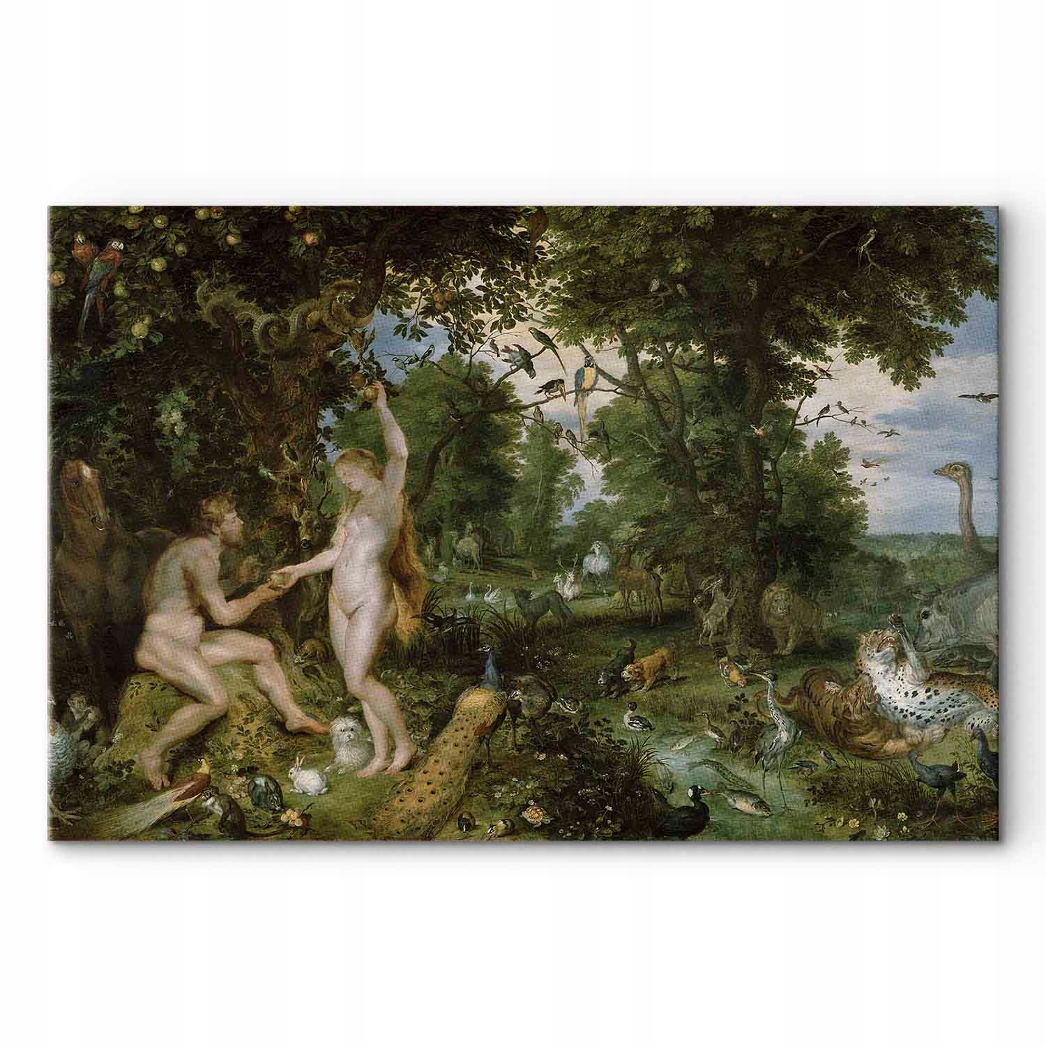 Obraz na plátně plátno Peter Rubens Jan Brueghel Zahrada Eden 60x40cm