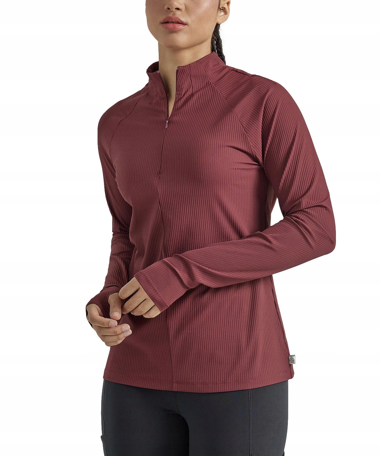 Mikina Atg Wrangler Layering Knit 112338791 WB7JIX17M Red Mahogany Xs