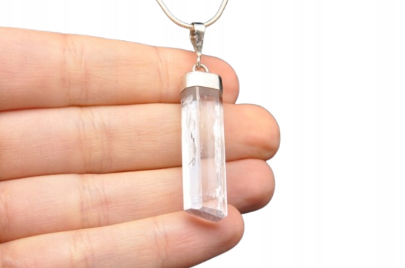 * Hiddenit Spodumen Nádherný Podlouhlý Přívěsek Č. 2 *