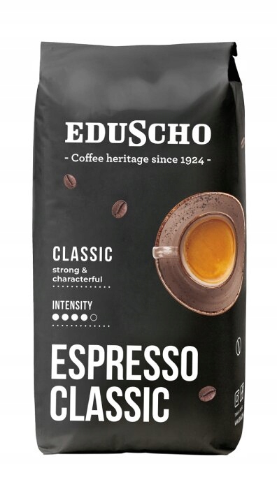 Levně Káva zrnková Eduscho Espresso Classic 1 kg