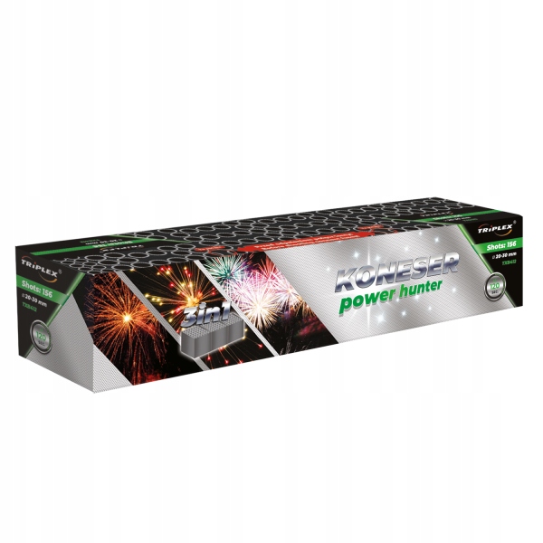 Bateria wyrzutnia gotowy pokaz Power Hunter 156S 20-30MM TXB412 Triplex