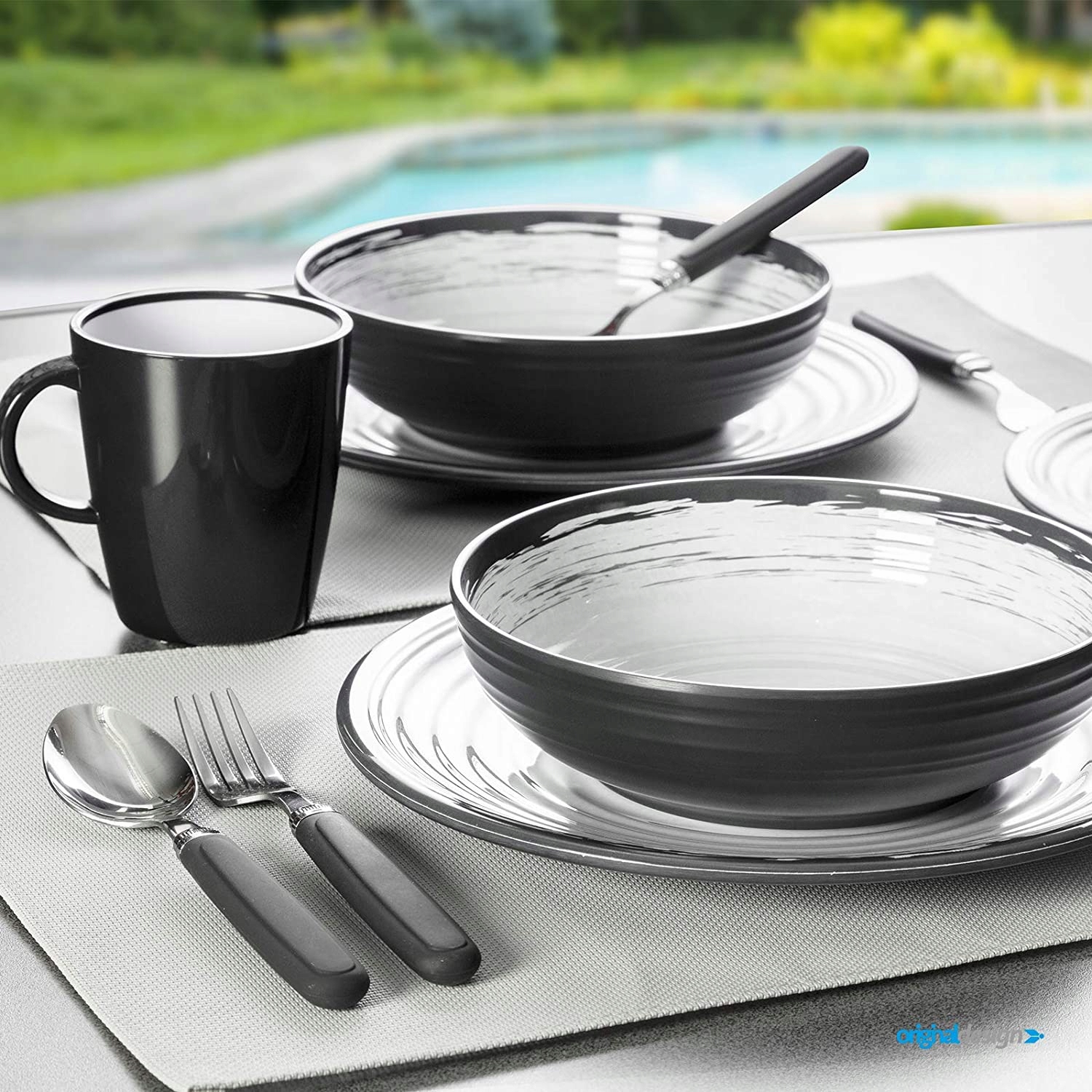 KUBEK Z USZKIEM MELAMINA BRUNNER MUG ABS 300 ml Numer katalogowy części 0830051N.C1M