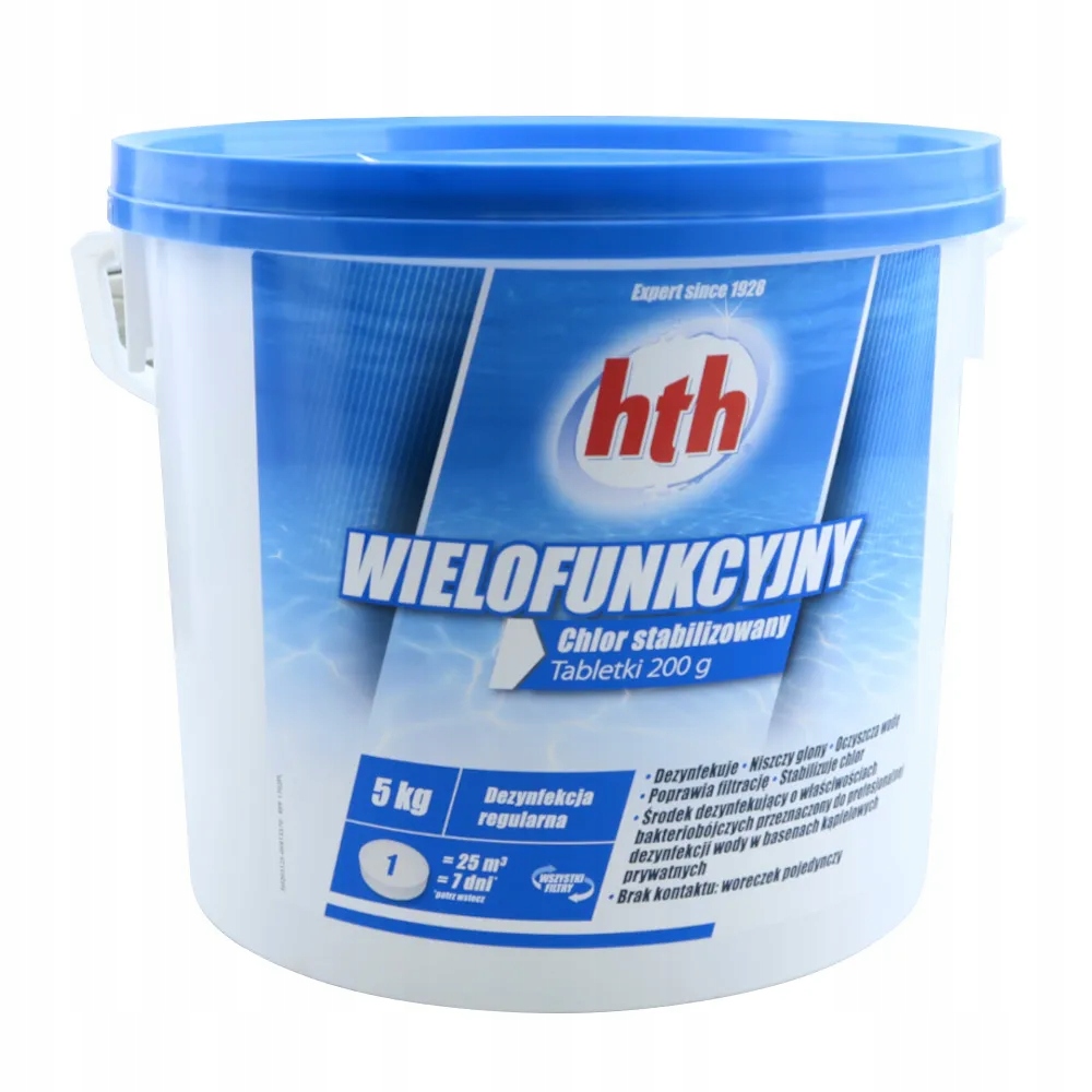 Hth Wielofunkcyjny chlor tabletki