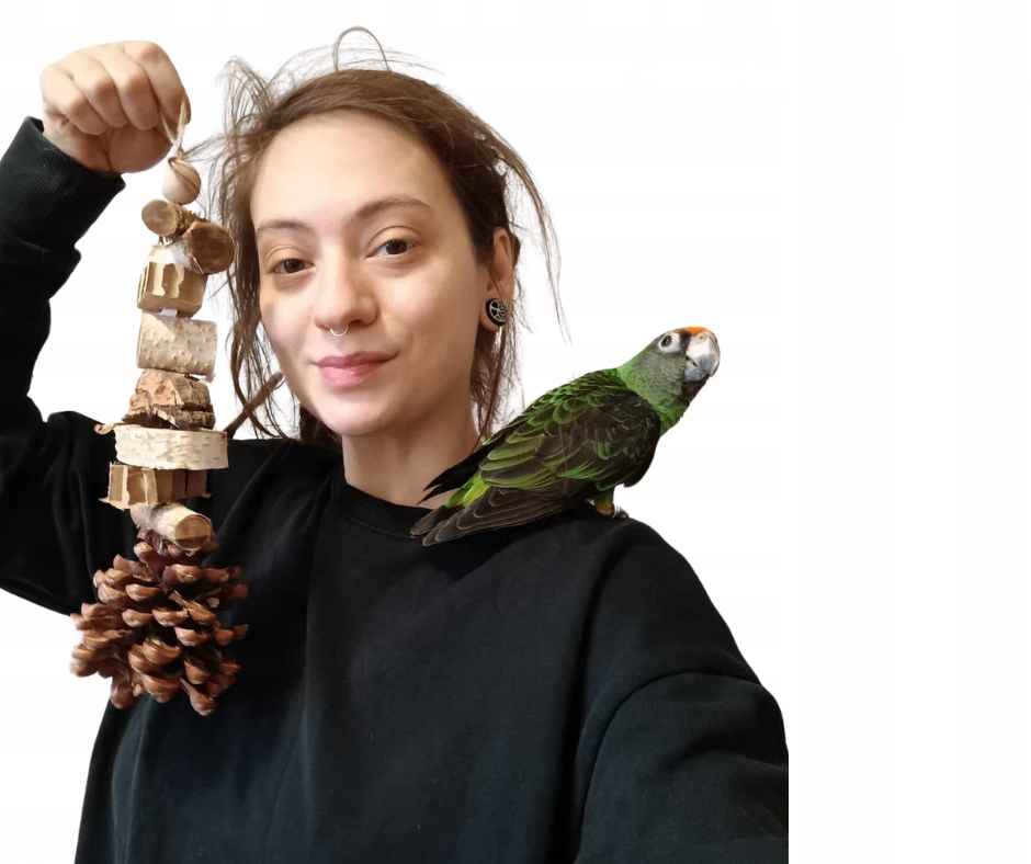 Levně Šiška na obru hračka pro malé a střední papoušky od Parrot Disaster