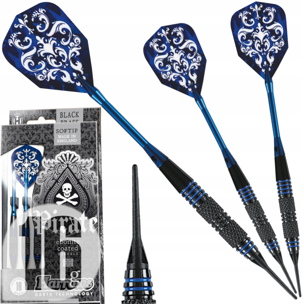 

Rzutki Harrows Pirate Softip 16g