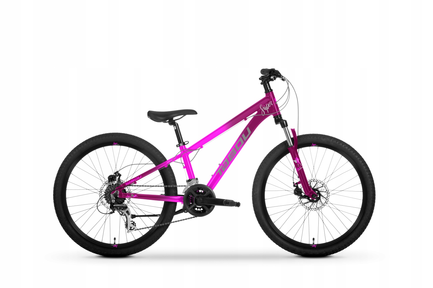 Rower Tabou Supergirl 1.0 24" Pink Purple 11"