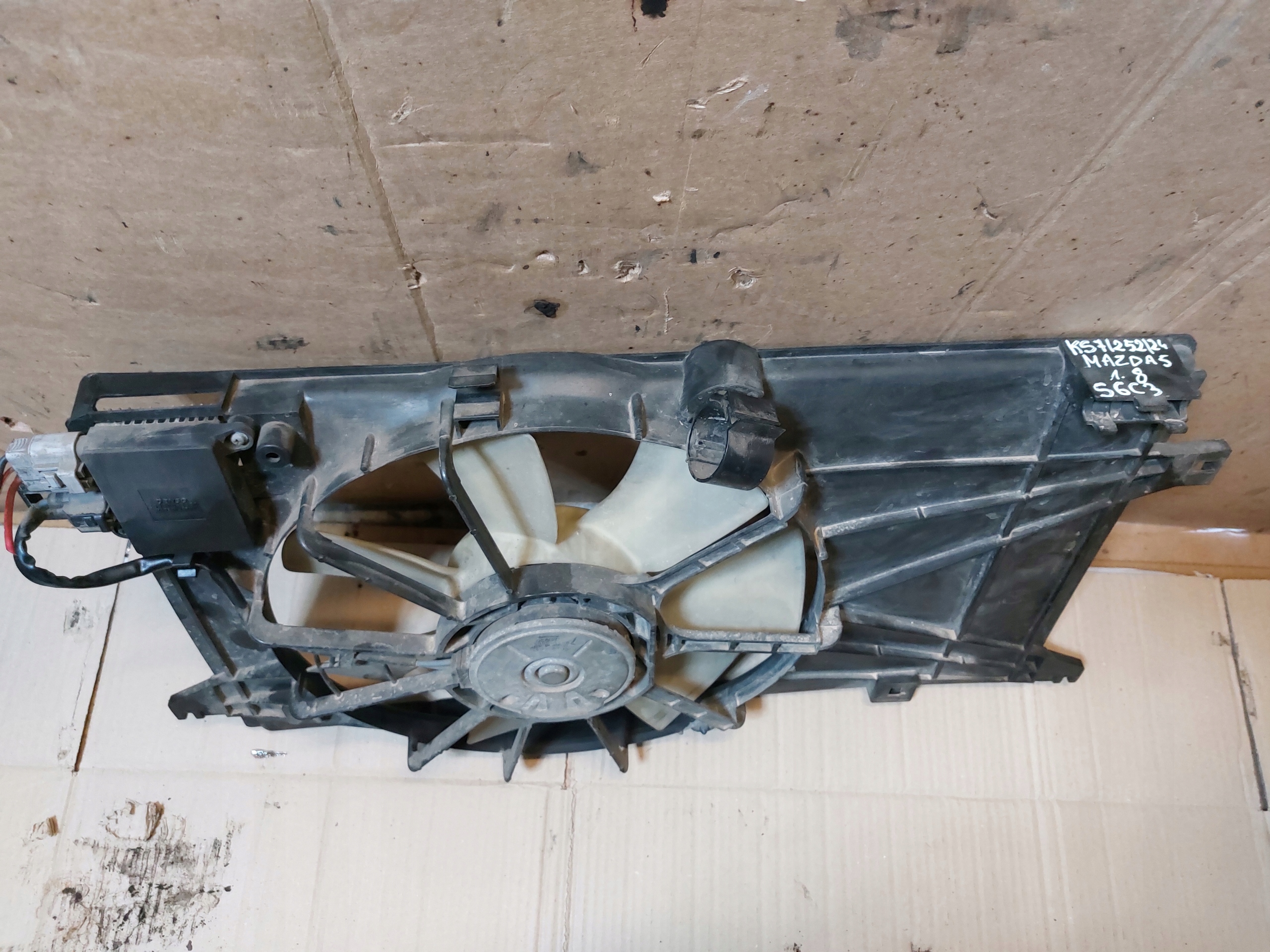ventilátor chladiče MAZDA 5 1,8 B 85KW 2006R