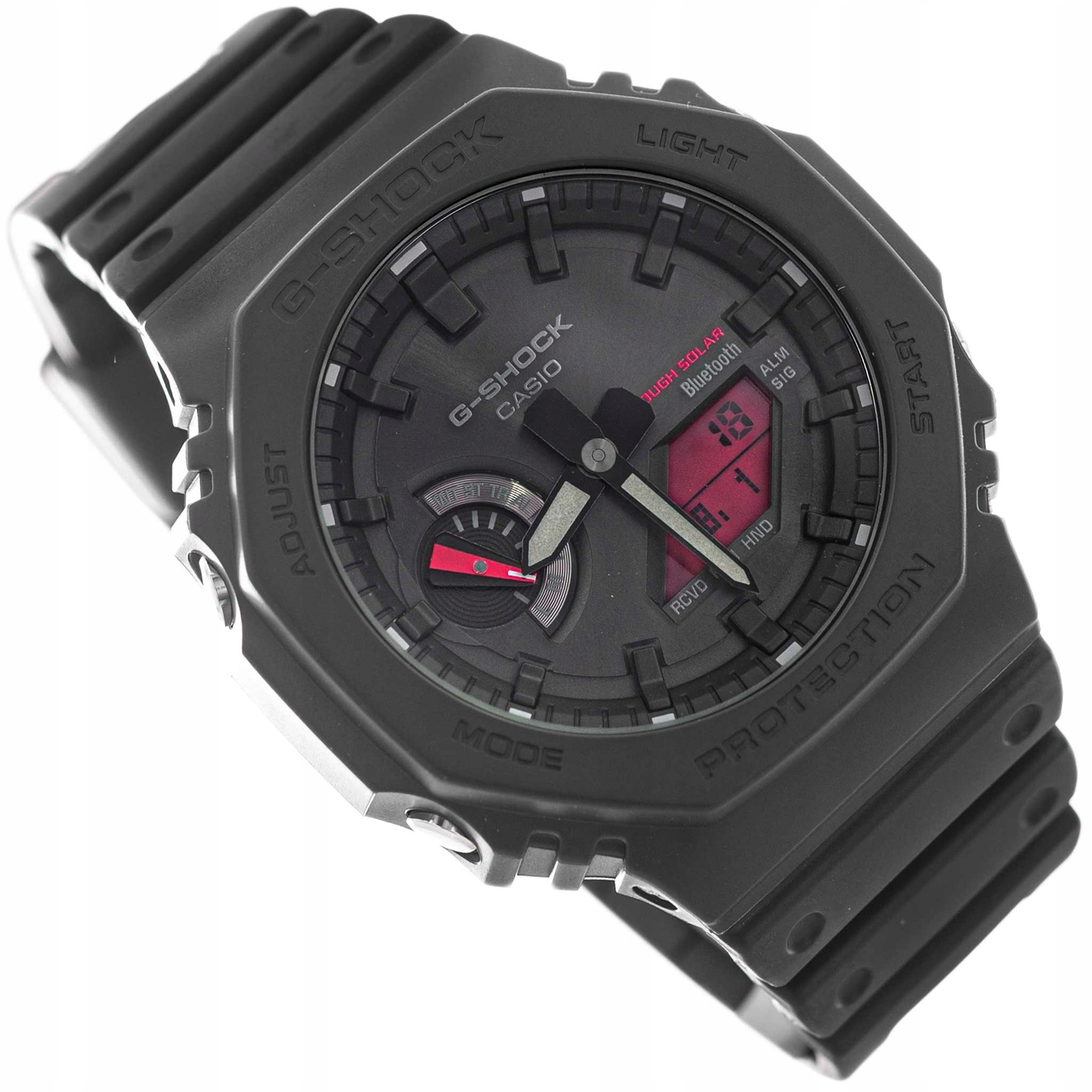 Pánské hodinky Casio G-shock GA-B2100BBR-1AER Solar Bluetooth 20BAR Černé