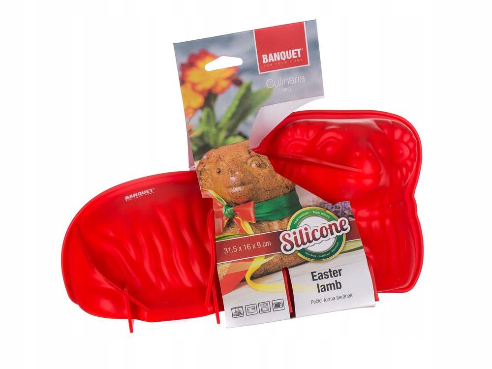 WIELKANOCNA FORMA SILIKONOWA BARANEK BANQUET Kod producenta forma silikonowa