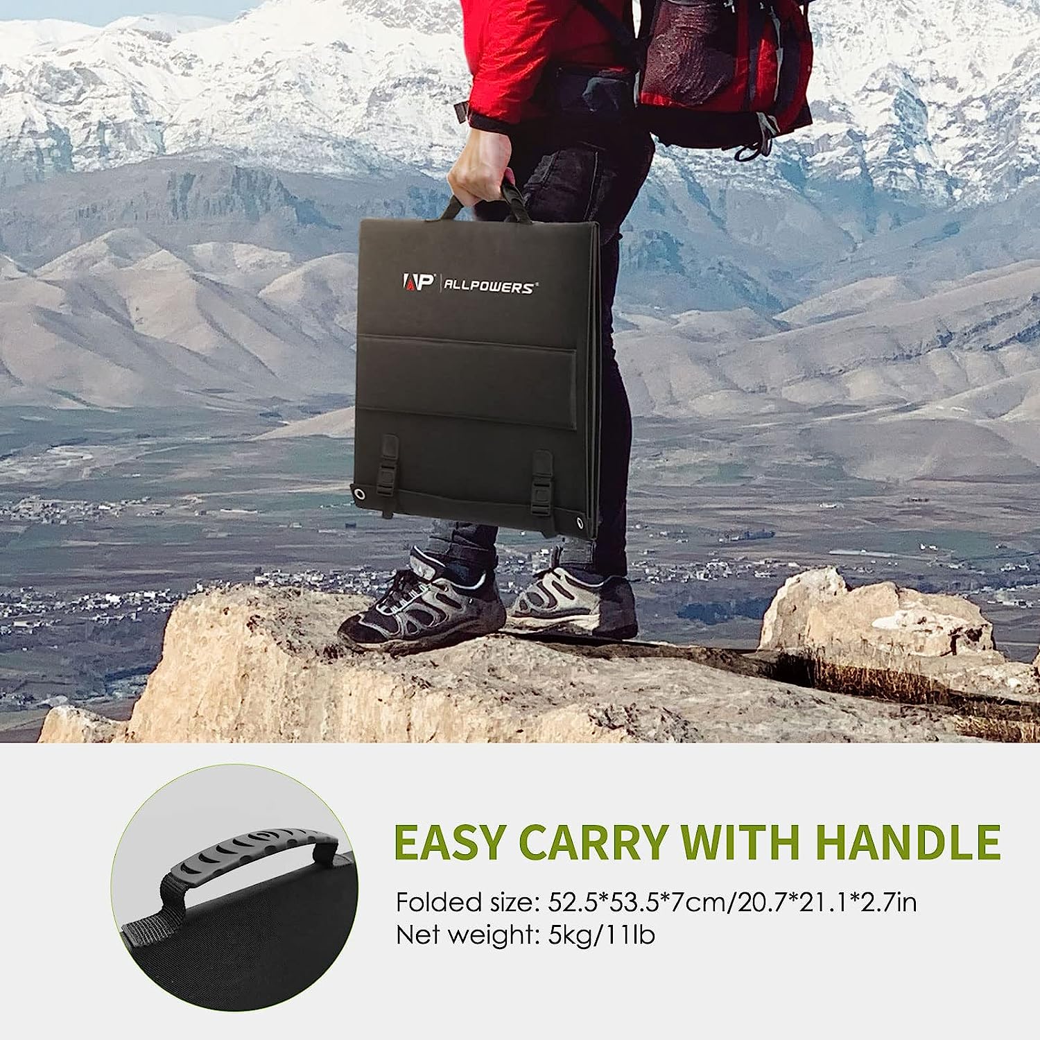 Panel słoneczny Allpowers AP-SP-035-BLA 200 W Marka Allpowers